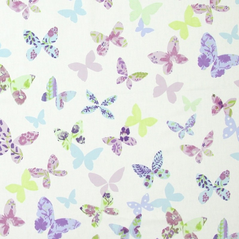 Butterfly Lavender Fabric by Prestigious Textiles