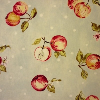 Apple Blossom Linen Fabric by Prestigious Textiles