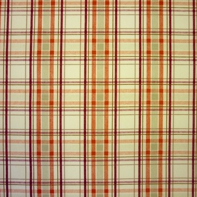 Country Check Cinnamon Fabric by Prestigious Textiles