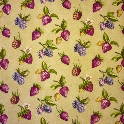 Bramble Mulberry Fabric by Prestigious Textiles