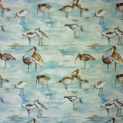 Sandpiper Duck Egg Fabric by Prestigious Textiles
