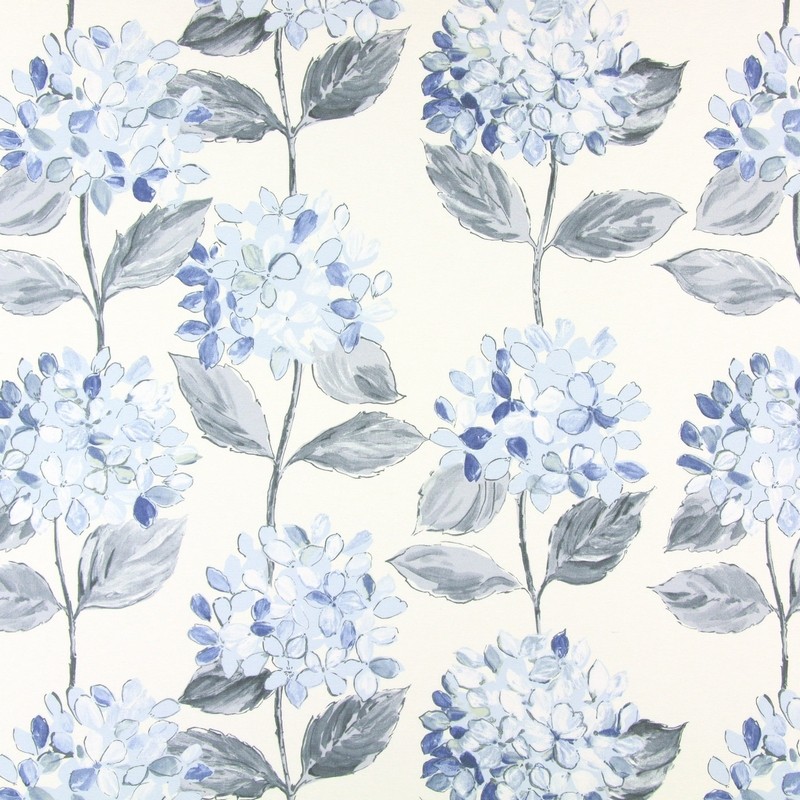 Mimosa China Blue Fabric by Prestigious Textiles