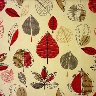 Maple Red Berry Fabric by Prestigious Textiles
