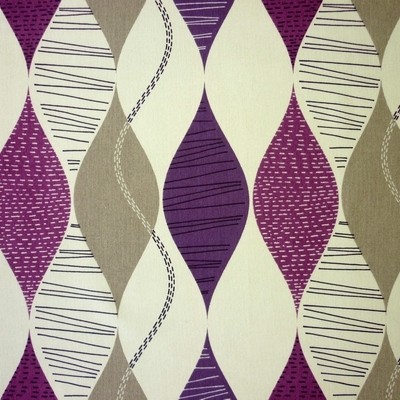 Alderley Damson Fabric by Prestigious Textiles