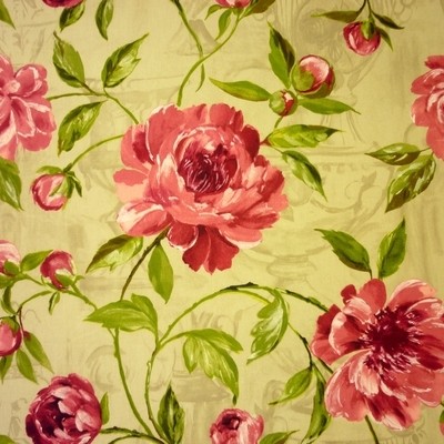 Full Bloom Pomegranate Fabric by Prestigious Textiles