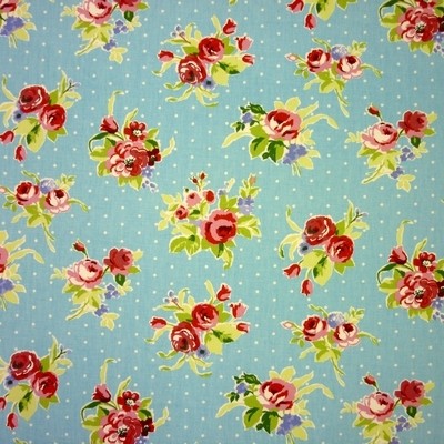 Rose Azure Fabric by Prestigious Textiles