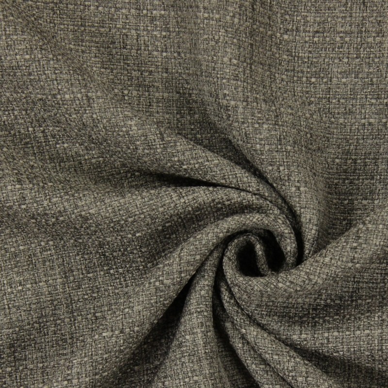 Chestnut Pewter Fabric by Prestigious Textiles