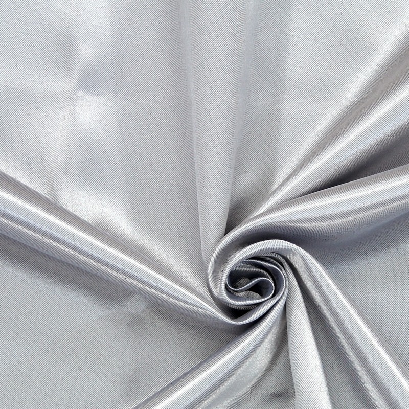 Shine Silver Fabric by Prestigious Textiles