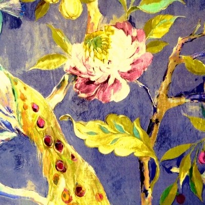 Hampton Court Sapphire Fabric by Prestigious Textiles