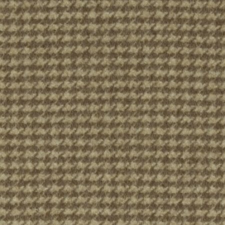 Houndstooth Natural Fabric by Clarke & Clarke