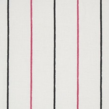 Riga Pink / Black Fabric by Clarke & Clarke