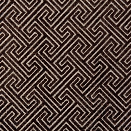 Cosimo Chocolate Fabric by Clarke & Clarke