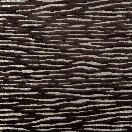Zebra Chocolate Fabric by Clarke & Clarke