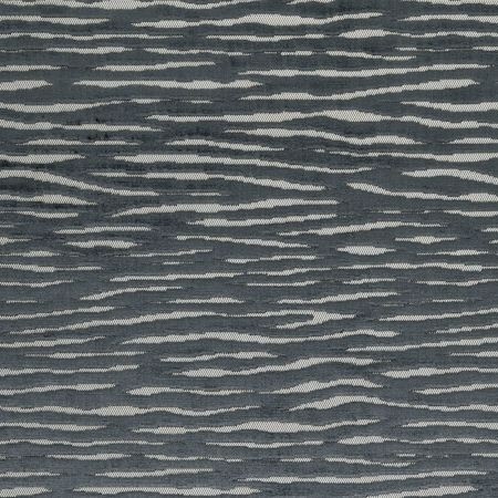 Zebra Pewter Fabric by Clarke & Clarke