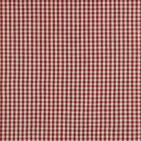 Cove Check Red Fabric by Clarke & Clarke