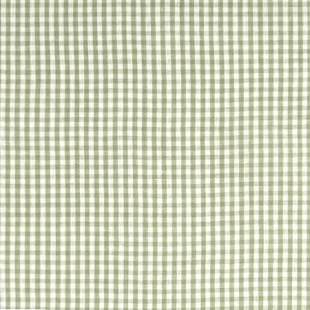 Cove Check Sage Fabric by Clarke & Clarke