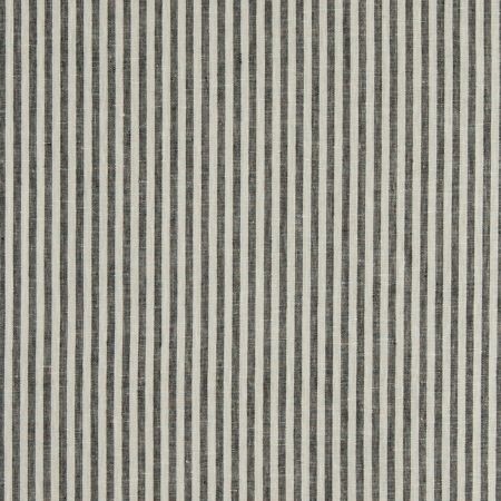 Harbour Stripe Charcoal Fabric by Clarke & Clarke