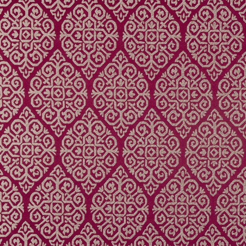Zari Berry Fabric by Clarke & Clarke