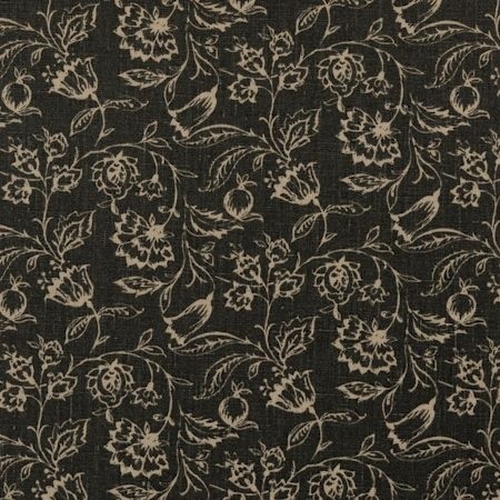 Marie Charcoal Fabric by Clarke & Clarke