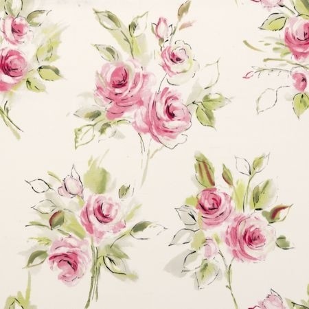 Mimi Fuchsia Fabric by Clarke & Clarke