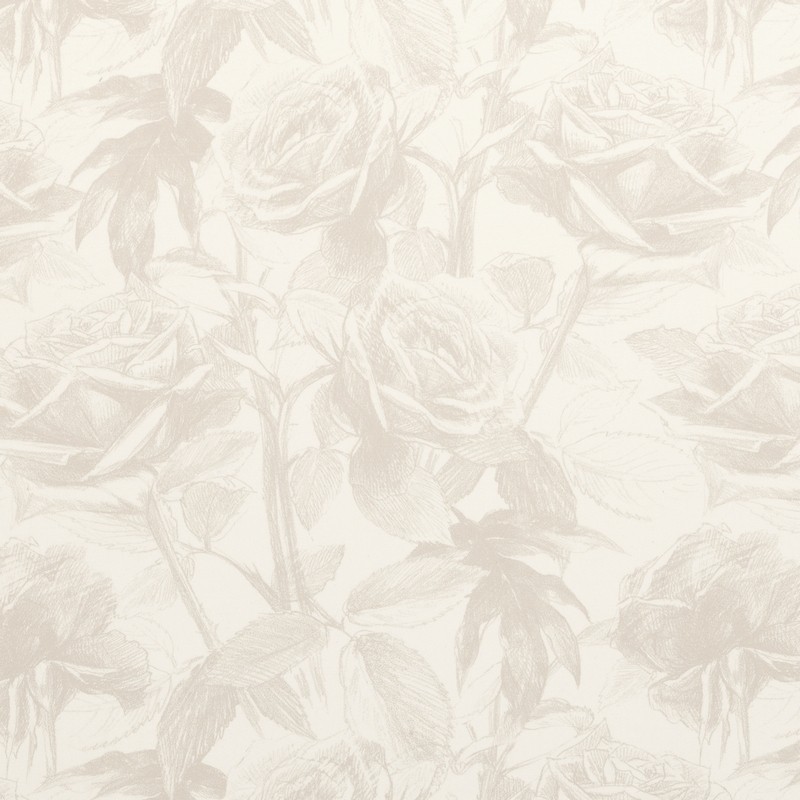 Empress Rose Linen Fabric by Clarke & Clarke