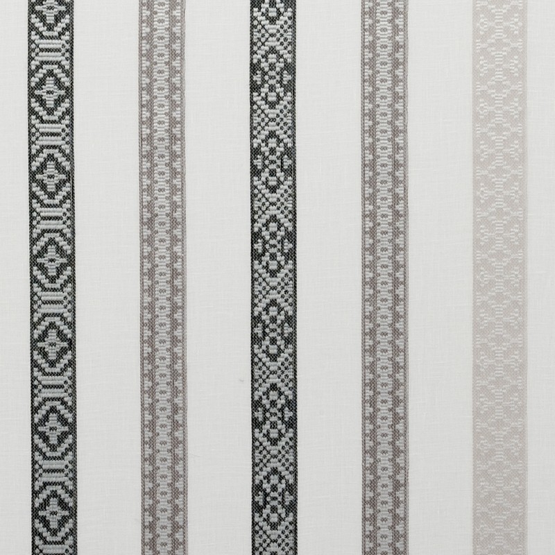 Solomon Charcoal Fabric by Clarke & Clarke