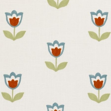 Tulipa Summer Fabric by Clarke & Clarke