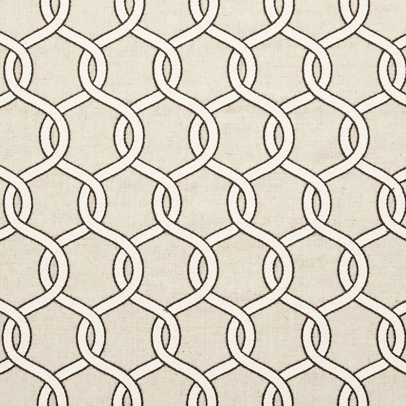 Gama Charcoal Fabric by Clarke & Clarke