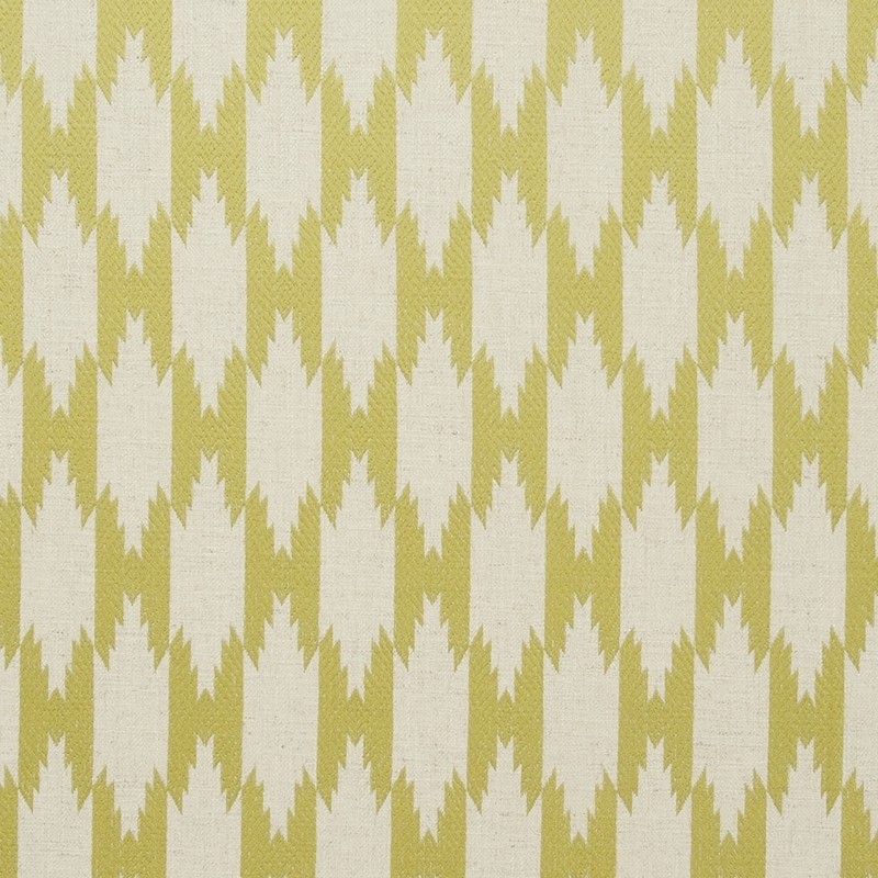 Pemba Lime Fabric by Clarke & Clarke