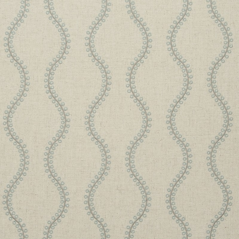Woburn Duckegg Fabric by Clarke & Clarke
