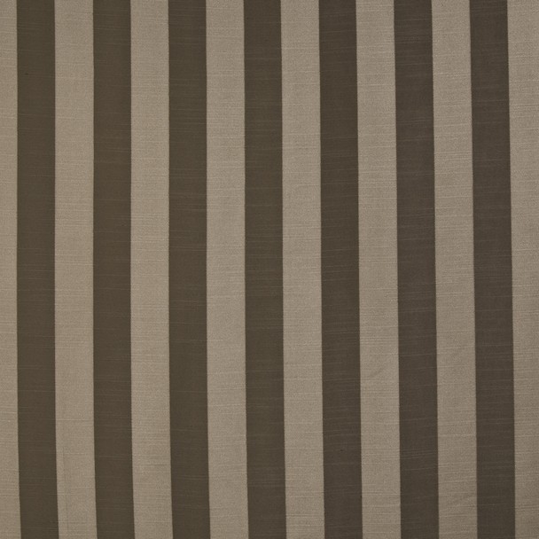 Ascot Stripe Taupe Fabric by Fryetts