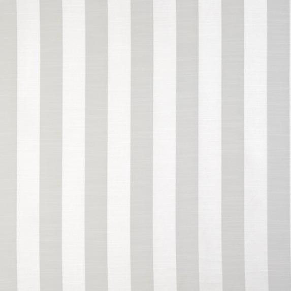 Ascot Stripe White Fabric by Fryetts