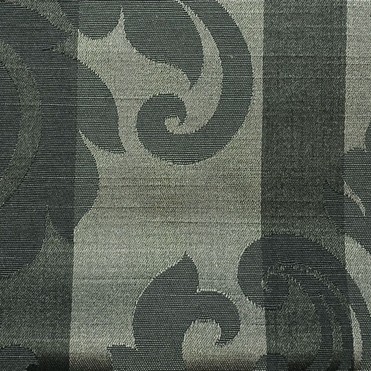 Camden Stripe Charcoal Fabric by Fryetts