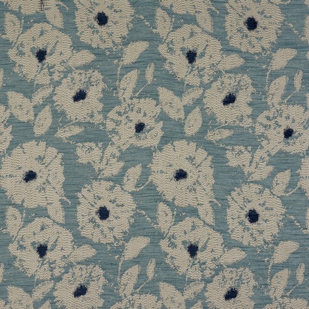 Elena Wedgewood Fabric by Fryetts