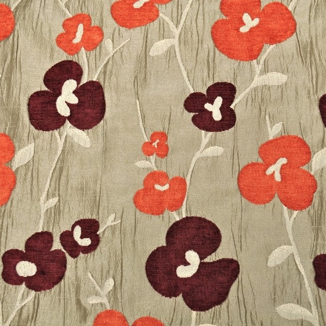 Galileo Charcoal Spice Fabric by Fryetts