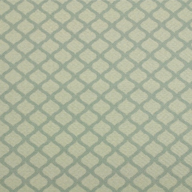 Lewis Duck Egg Fabric by Fryetts