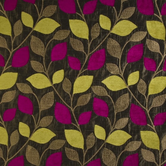 Matisse Fuchsia Fabric by Porter & Stone