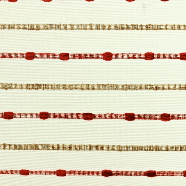 Nicosia Rosso Fabric by Fryetts
