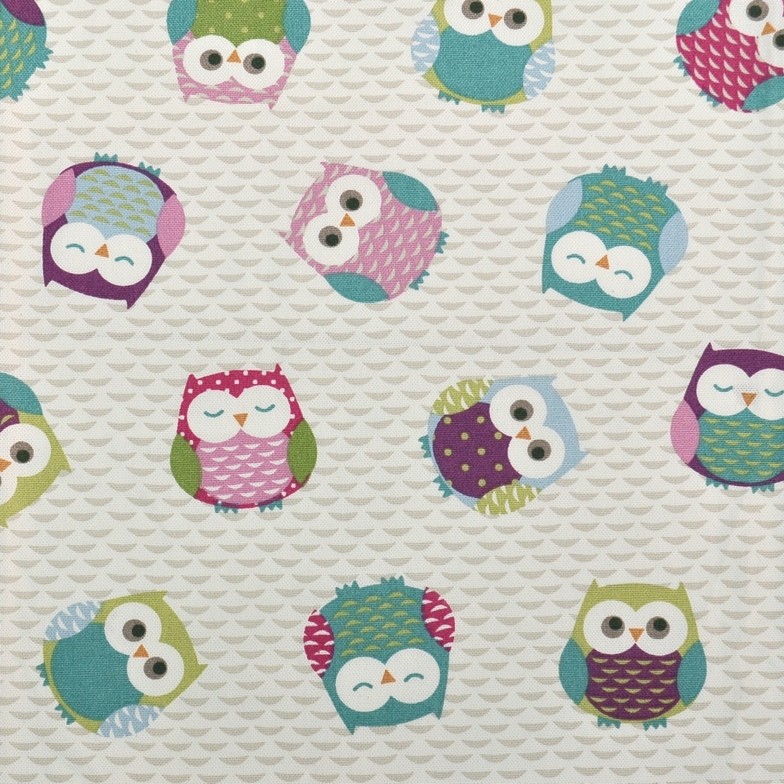 Owls Multi Fabric by Fryetts