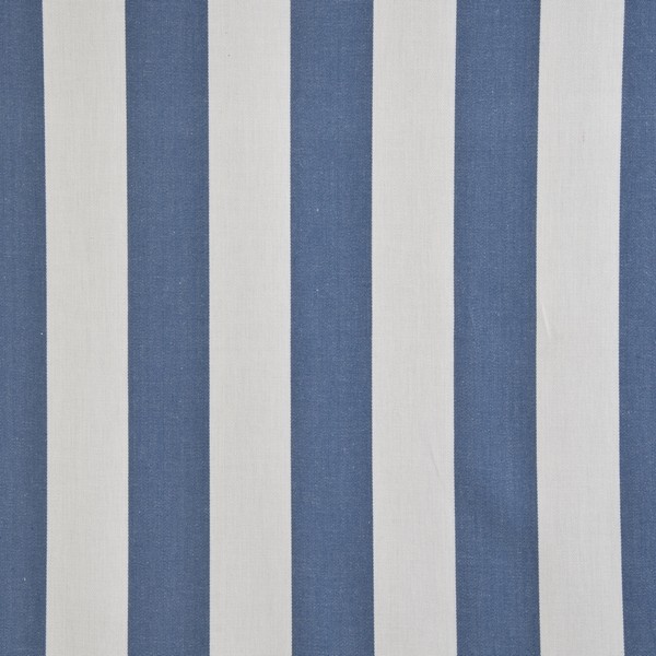 Pier Stripe Chambray Fabric by Porter & Stone