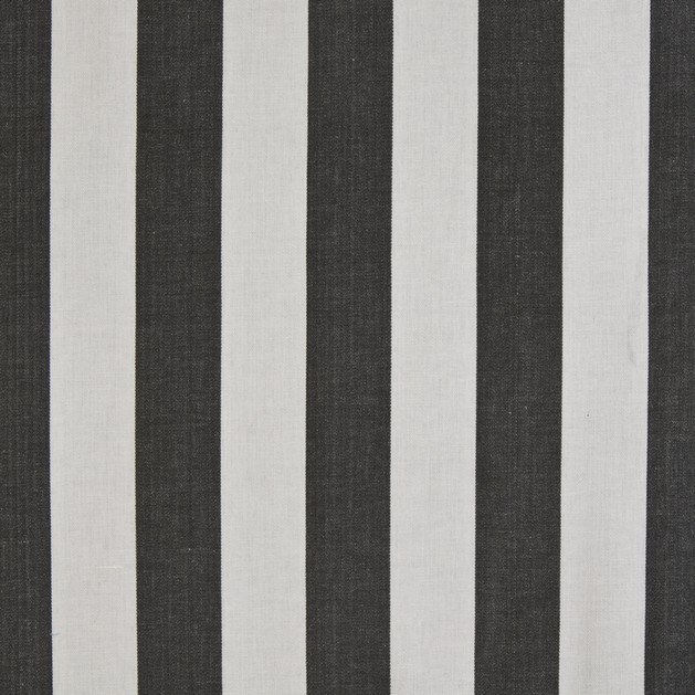 Pier Stripe Charcoal Fabric by Porter & Stone