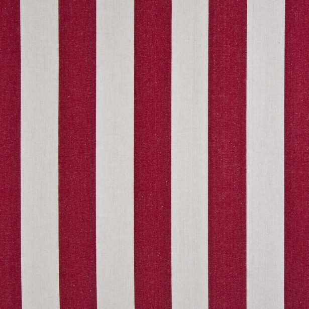 Pier Stripe Red Fabric by Porter & Stone