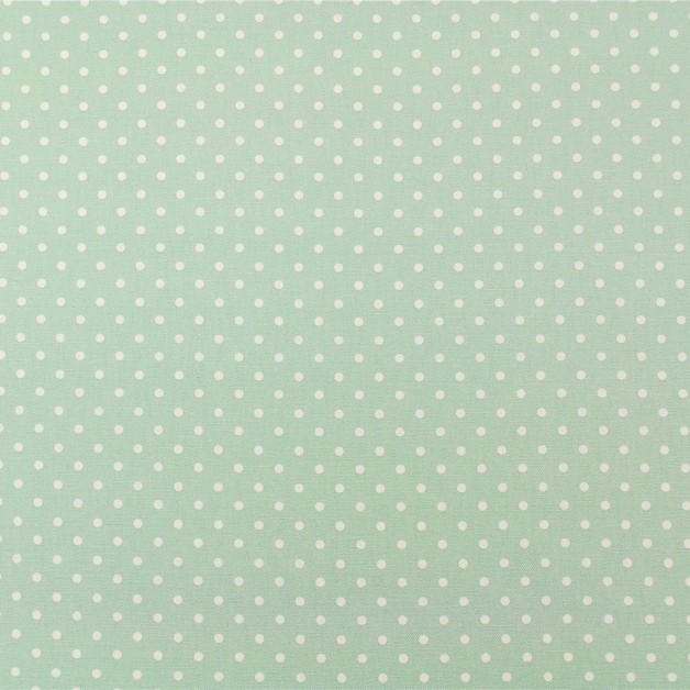 Polka Mint Fabric by Fryetts