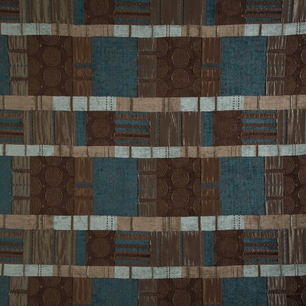 Prague Teal Fabric by Porter & Stone