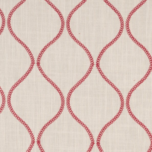 Colwyn Cranberry Fabric by Ashley Wilde