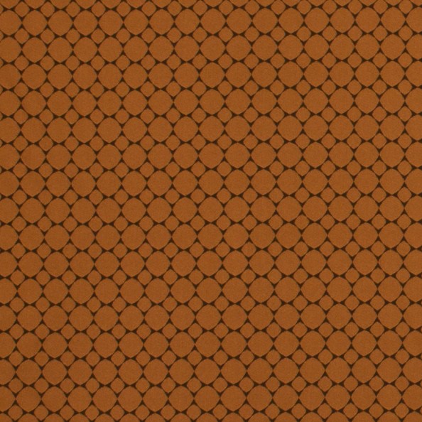 Cortona Orange Fabric by Ashley Wilde
