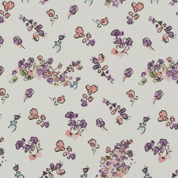 Fantabulous Flowers Fabric by Ashley Wilde
