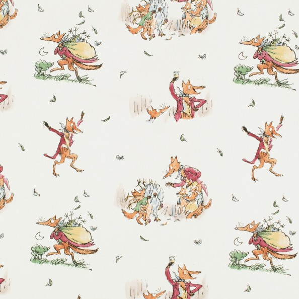 Fantastic Mr Fox Fabric by Ashley Wilde