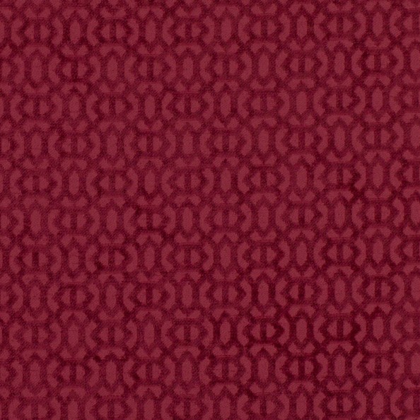 Heeley Raspberry Fabric by Ashley Wilde