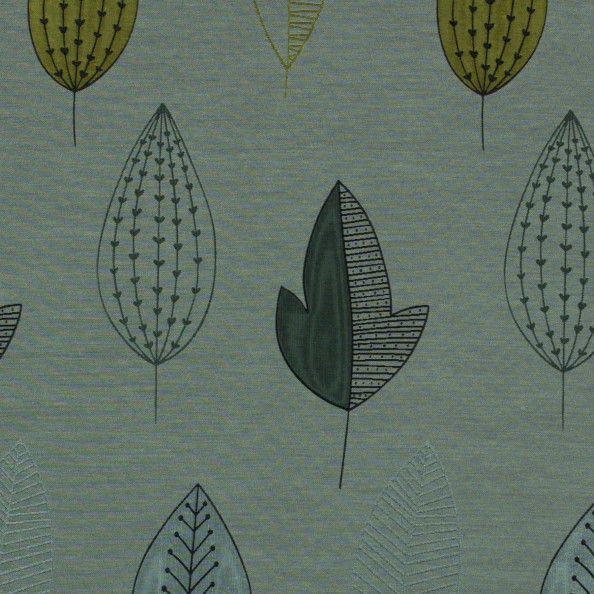 Loretta Aqua Fabric by Ashley Wilde